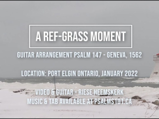 Psalm 147: When he the wintry cold increases...