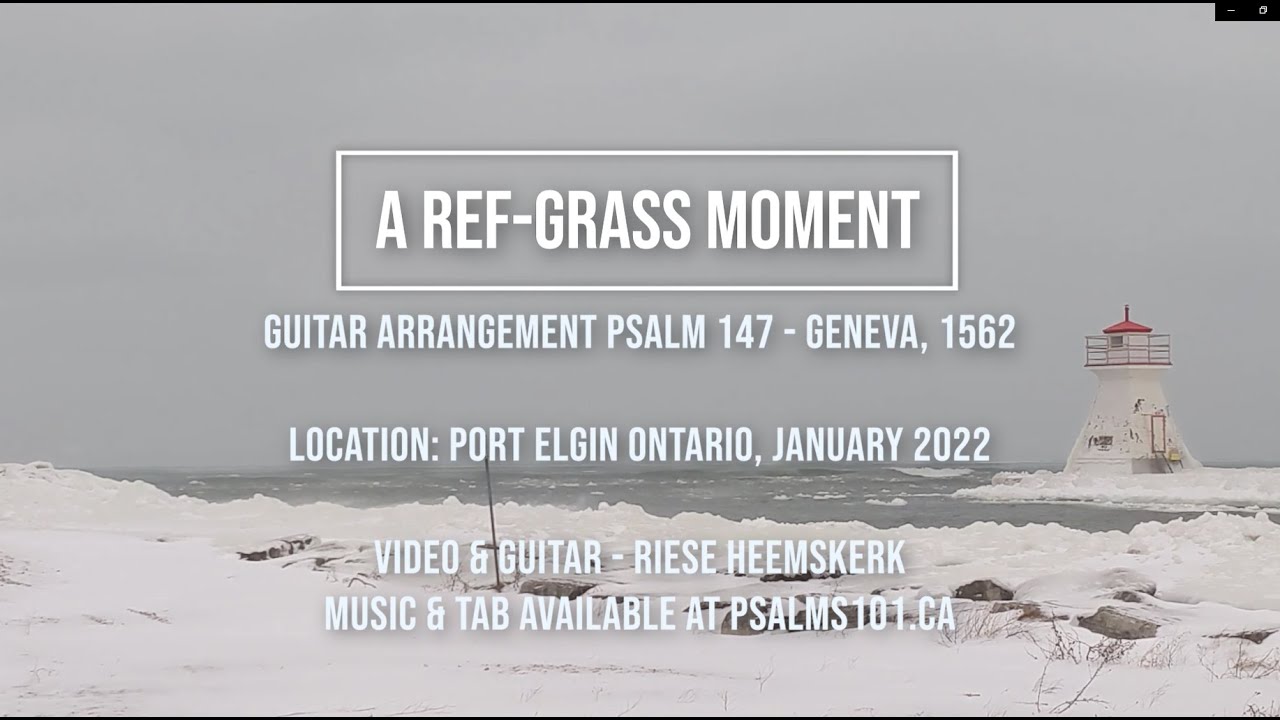 Psalm 147: When he the wintry cold increases...