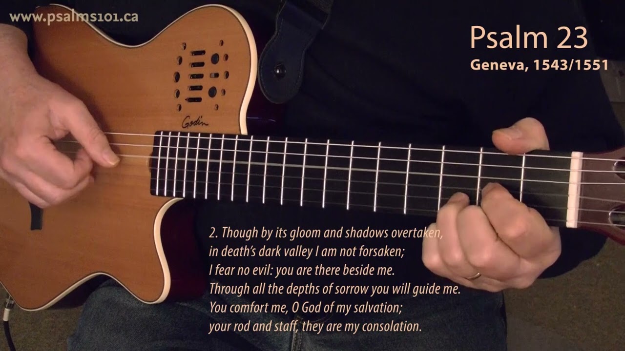 Psalm 23 The Lord is My Shepherd Genevan Psalter