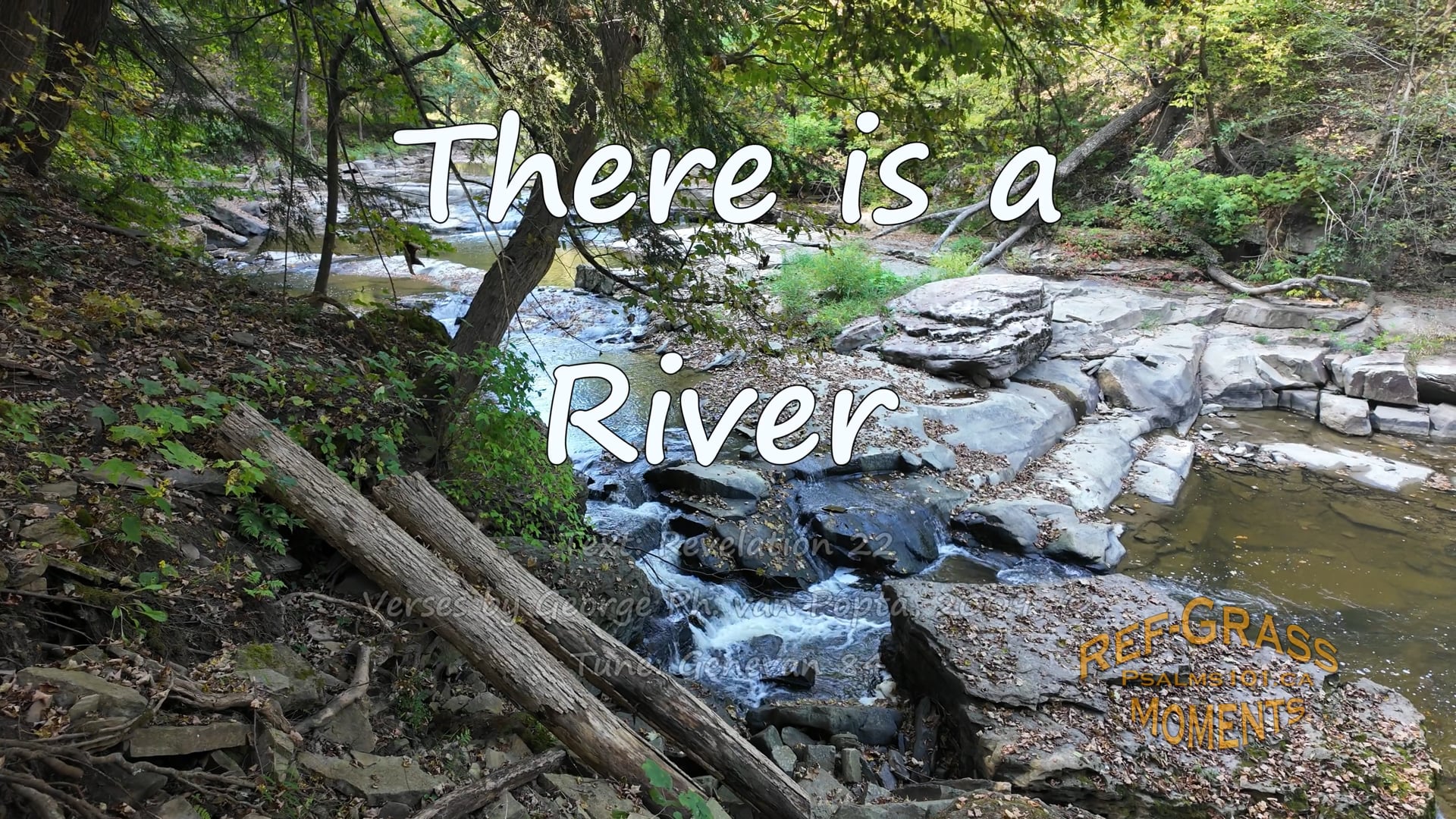 There is a River - Revelation 22 - in Metrical Form