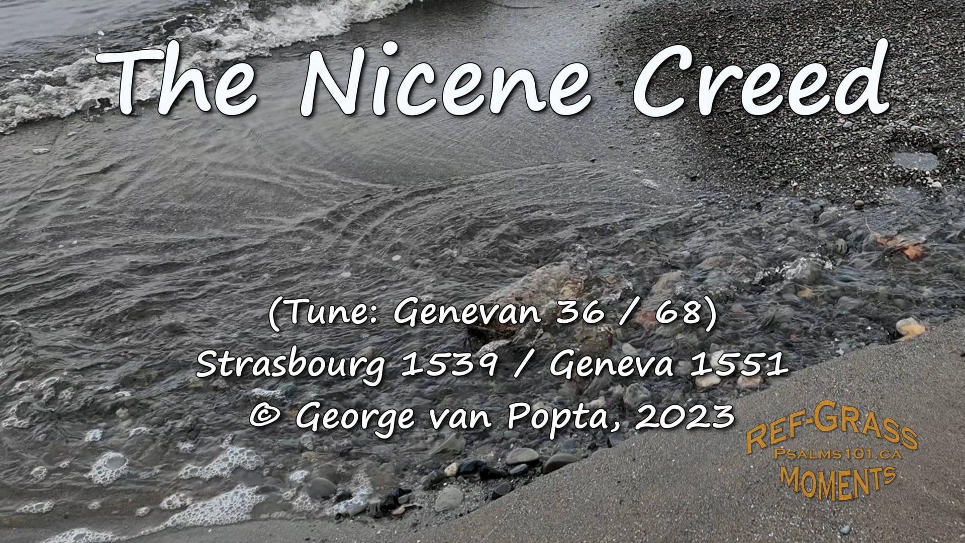 The Nicene Creed in Poetic & Melodic Form